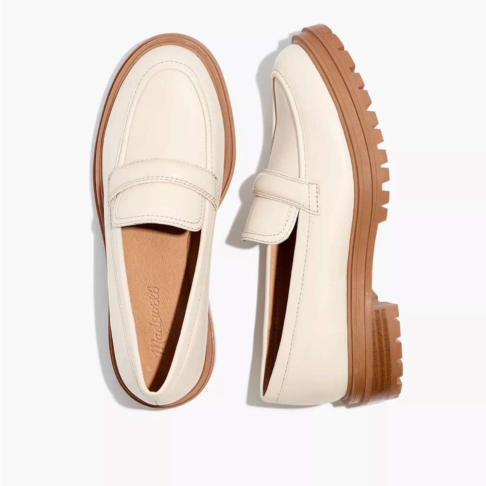 Madewell - Bradley Lugsole Loafer in Leather sz8